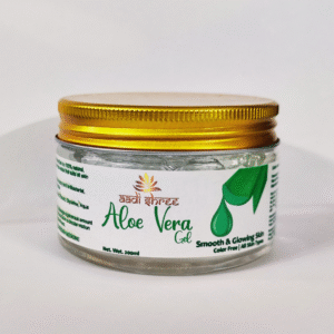 Pure Aloe Vera Skin & Hair Gel With Natural Emollients & Vitamin E (Paraben Free), Multipurpose Gel (200g)