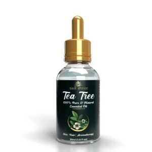 Tea Tree Essential Oil, 100% Natural & Organic, Dropper for Skin, Hair Care (30 ml)
