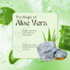 Pure Aloe Vera Skin & Hair Gel With Natural Emollients & Vitamin E (Paraben Free), Multipurpose Gel (200g)