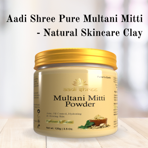 Multani Mitti Powder for Glowing Skin – 120gm