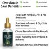 Tea Tree Essential Oil, 100% Natural & Organic, Dropper for Skin, Hair Care (30 ml)