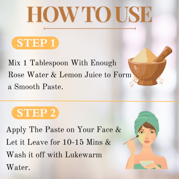 Multani Mitti Powder for Glowing Skin – 120gm