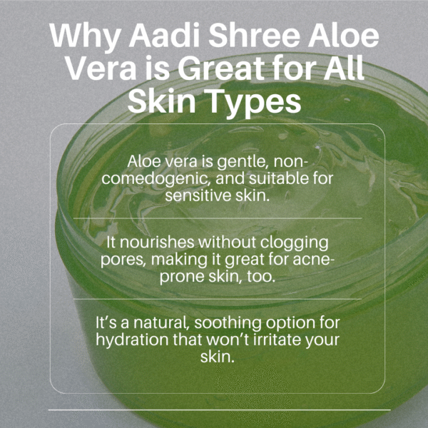 Pure Aloe Vera Skin & Hair Gel With Natural Emollients & Vitamin E (Paraben Free), Multipurpose Gel (200g)