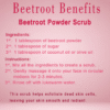 Beetroot Powder For Face, Natural Energy & Stamina - 120gm
