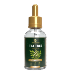 Tea Tree Essential Oil, 100% Natural & Organic, Dropper for Skin & Hair Care (30 ml)
