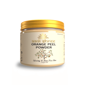 Orange Peel Powder For Lightening and Brightening Face Pack, Vitamin C & Antioxidants Add Glow, Cruelty-Free & Vegan, Pure, Natural & Organic - 120Gram