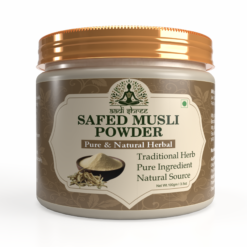 Premium Safed Musli Powder | Natural Ayurvedic Support for Vitality & Energy Booster (100 g)