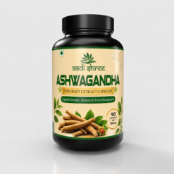 Ashwagandha Capsule for Support Strength, Energy & Stress Relief - 90 Capsules